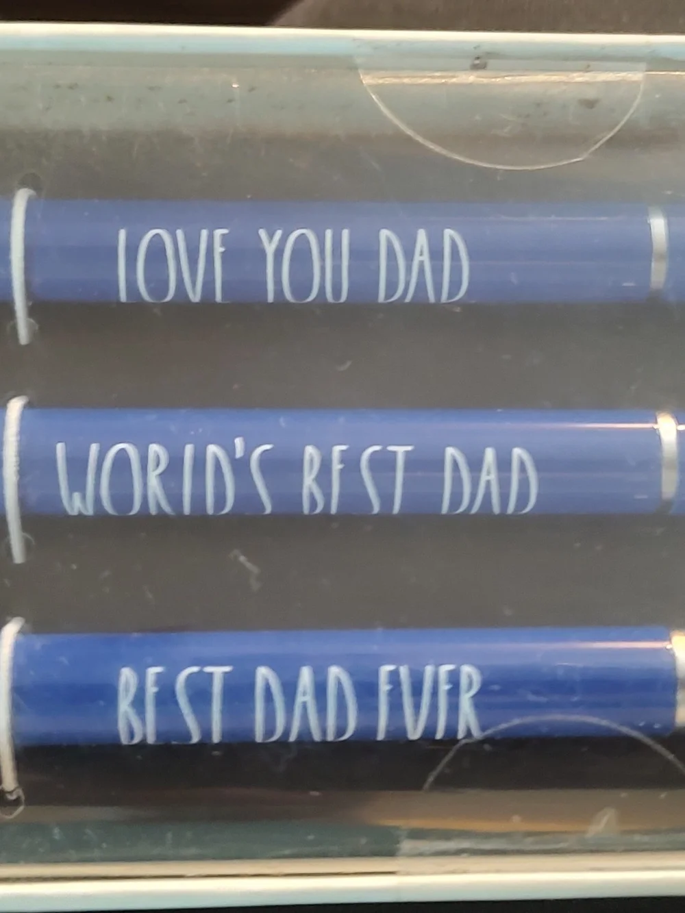 New! Rae Dunn Set of 3 Blue 
